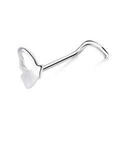 Butterfly Wing Curved Nose Stud NSKZ-1768